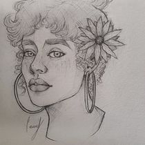 Mi proyecto del curso: Sketchbook de retrato: explora el rostro humano. Sketching, Drawing, Portrait Drawing, Artistic Drawing, and Sketchbook project by Camila Molina Vásquez - 12.03.2022