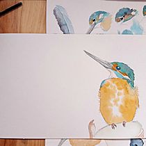 Il mio progetto del corso: Illustrazione naturalistica: acquerello in positivo e negativo. Traditional illustration, Fine Arts, Painting, Drawing, Watercolor Painting, Botanical Illustration, and Naturalistic Illustration project by Rox - 12.03.2022