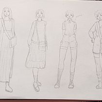 Mój projekt z kursu: Rysowanie postaci z charakterem. Projekt z dziedziny Projektowanie postaci, Sketching,  R, sunek, Stor, telling, Stor, board,  R, sunek art, st, czn i Narracja użytkownika beasydo - 03.12.2022
