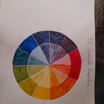Mi proyecto del curso: Creación de paletas de color con acuarela. Un progetto di Illustrazione tradizionale, Belle arti, Pittura, Pittura ad acquerello e Teoria del colore di Romero Vera Romero Vera - 04.12.2022