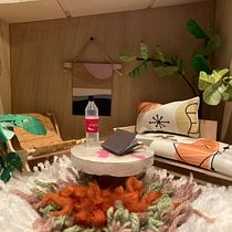 My project for course: Miniature Furnishings for DIY Doll House. Arts, Crafts, and DIY project by bangersnmash - 12.02.2022