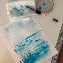 My project for course: Creative Watercolor Sketching for Beginners. Un progetto di Illustrazione tradizionale, Bozzetti, Creatività, Disegno, Pittura ad acquerello e Sketchbook di r122436 - 04.12.2022