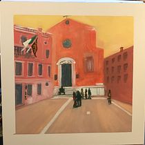My project for course: Gouache Painting of Urban Landscapes Ein Projekt aus dem Bereich Traditionelle Illustration, Malerei und Gouachemalerei von wsinggen - 04.12.2022