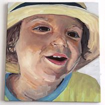 Mi proyecto del curso: Retrato con pintura al óleo: explora la luz y las sombras. Fine Arts, Painting, and Oil Painting project by Emmanuel _ - 12.04.2022