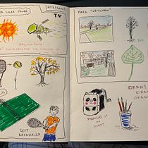My project for course: Illustrated Life Journal: A Daily Mindful Practice. Fine Arts, Sketching, Creativit, Drawing, and Sketchbook project by elena_zh - 12.05.2022