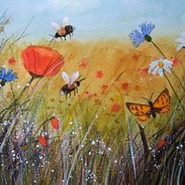 My project for course: Illustrating the Natural World with Watercolor and Charcoal. Traditional illustration, Painting, and Naturalistic Illustration project by Denise DESENEPART - 12.05.2022