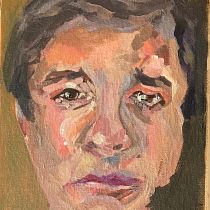My project for course: Portrait Painting with Oil: Explore Light and Shade. Fine Arts, Painting, and Oil Painting project by bwccnc8rm5 - 12.04.2022