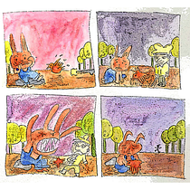 My project for course: Introduction to Colour Psychology: Chromatic Narrative. Traditional illustration, Fine Arts, Painting, Watercolor Painting, Children's Illustration, Narrative, and Color Theor project by Jess Chua - 12.05.2022