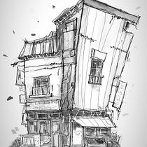 Il mio progetto del corso: Disegno architettonico espressivo con pennarelli colorati. Sketching, Drawing, Architectural Illustration, Sketchbook & Ink Illustration project by Vittorio Conti - 12.05.2022