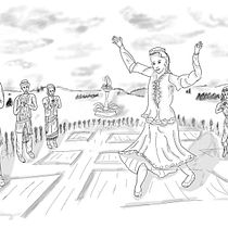 Mi proyecto del curso: Fundamentos del dibujo de personas a partir de la imaginación. Traditional illustration, Fine Arts, Sketching, Pencil Drawing, Drawing, Artistic Drawing, and Figure Drawing project by alvaromonguia - 12.05.2022