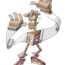 Pietro, Papelo y Tijeras. . Animation, Character Design, Character Animation, and Traditional illustration project by Johnny Soto - 12.06.2022