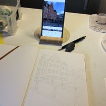 My project for course: Gouache Techniques for Sketchbook Illustration. Traditional illustration, Sketching, Creativit, Drawing, Watercolor Painting, Sketchbook, and Gouache Painting project by claudia_d - 12.06.2022