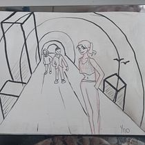 Mi proyecto del curso: Fundamentos del dibujo de personas a partir de la imaginación. Traditional illustration, Fine Arts, Sketching, Pencil Drawing, Drawing, Artistic Drawing, and Figure Drawing project by Yno Alex Leppe Montenegro - 12.06.2022