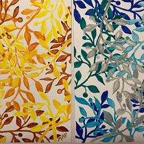 Mon projet du cours : Techniques d’aquarelle en négatif pour illustration botanique Ein Projekt aus dem Bereich Traditionelle Illustration, Aquarellmalerei und Botanische Illustration von Mary - 06.12.2022