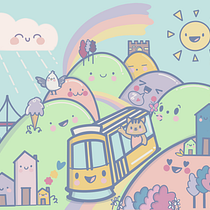 Lisbonita - Design de mundos kawaii: crie ilustrações alegres. Character Design, Digital Illustration, and Traditional illustration project by Andreia Bilhota - 12.06.2022