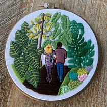 My project for course: Introduction to Botanical Embroidery. Projekt z dziedziny  Haft, Wzornictwo tekst i liów użytkownika Erin Mohr - 04.12.2022