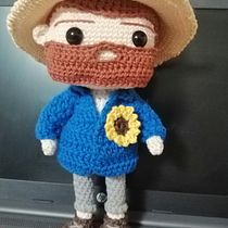 Mi proyecto del curso: Amigurumis: personas tejidas a crochet. Arts, Crafts, To, Design, Fiber Arts, Crochet, Amigurumi, and Textile Design project by Brenda Duarte Hernández - 12.07.2022