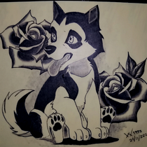 Mi primer Proyecto CARICATURA Y REALISMO. Tattoo Design, and Realistic Drawing project by wilmar camilo acero narvaez - 12.07.2022