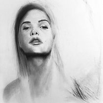 My project for course: Artistic Charcoal Portraiture: Creating Atmosphere. Ilustração tradicional, Artes plásticas, Desenho, Desenho de retrato, Desenho realista, Desenho artístico, e Criatividade projeto de Nick - 07.12.2022