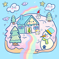 My project for course: Designing Kawaii Worlds: Spread Joy Through Illustration. Character Design, Digital Illustration, and Manga project by Vidita Chavda - 12.05.2022