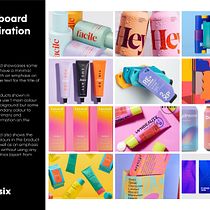HELIOS SUNSCREEN - My project for course: Strategy-Based Brand Identity Design. Projekt z dziedziny Design, Br, ing i ident, fikacja wizualna i Projektowanie graficzne użytkownika Vlad K - 20.11.2022