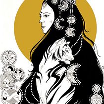 My project for course: Fairy-Tale Illustration with Pen and Ink Ein Projekt aus dem Bereich Zeichnung, Artistische Zeichnung und Illustration mit Tinte von eva_berki88 - 08.12.2022
