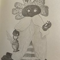 My project for course: Whimsical Sketchbook: Draw Imaginary Creatures from Nature. Pencil Drawing, Drawing, Watercolor Painting, Sketchbook, and Naturalistic Illustration project by Valerie Betancourt - 12.07.2022