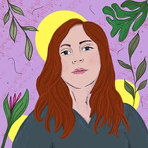 Mein Abschlussprojekt für den Kurs: Illustrierte Porträts: Adobe Fresco für Anfänger. Un progetto di Illustrazione digitale di Jasmina Hauser - 08.12.2022