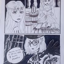 Mi proyecto del curso: Manga para principiantes: del concepto a la creación . Un proyecto de Ilustración tradicional, Cómic, Dibujo, Ilustración digital, Stor, board, Ilustración con tinta, Narrativa y Manga de valentineskyler - 08.12.2022