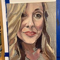 My project for course: Portrait Painting with Oil: Explore Light and Shade. Fine Arts, Painting, and Oil Painting project by Jennifer Beaudet Zondervan - 12.08.2022