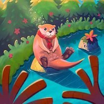 Mi proyecto del curso: Escenas atmosféricas en Procreate: pinta con colores y luces . Un progetto di Illustrazione tradizionale e Illustrazione digitale di David Cano Leal - 08.09.2022