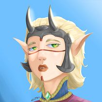 Mi proyecto del curso: Iluminación y color para retratos digitales en Photoshop  Ein Projekt aus dem Bereich Traditionelle Illustration, Digitale Illustration und Digitale Malerei von griptaxs - 08.12.2022