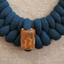My project for course: Rope Jewelry for Beginners: Make Your Own Necklaces. Arts, Crafts, Jewelr, Design, Textile Design, and Macramé project by Anna Radun - 12.09.2022