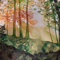 Il mio progetto del corso: Paesaggi incantevoli ad acquerello: dipingi con la luce. Pintura, e Pintura em aquarela projeto de beatricebianchi2503 - 09.12.2022