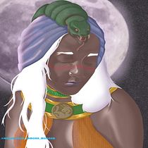 Ixchel. Un progetto di Pittura e Pittura digitale di Roger Selim Zamora Melghem - 07.12.2022