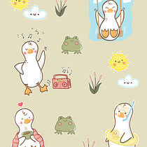 Meu projeto do curso: Ilustração kawaii: crie personagens adoráveis Ein Projekt aus dem Bereich Traditionelle Illustration, Design von Figuren und Manga von Thais Oliveira - 09.12.2022