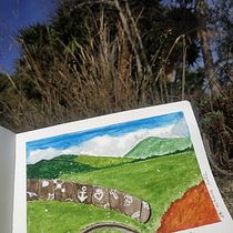 Mi proyecto del curso: Postales de viaje en acuarela. Traditional illustration, Watercolor Painting, Architectural Illustration, and Sketchbook project by Miguel Rodriguez Iglesias - 12.09.2022