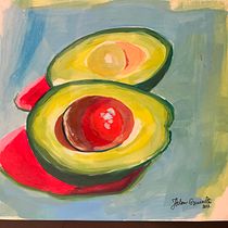 My project for course: Contemporary Oil Painting Techniques. Een project van  Beeldende kunst, Schilderij y  Olieverfschilderij van Jelena Filipovic - 10.12.2022
