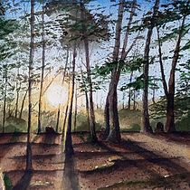 My project for course: Dreamy Watercolor Landscapes: Paint with Light. Un projet de Peinture , et Aquarelle de Steve Brookman - 24.12.2022