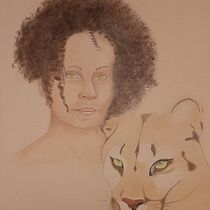 Mon projet du cours : Illustration au pastel et aux crayons de couleur. Un progetto di Illustrazione tradizionale, Belle arti, Disegno a matita, Disegno, Disegno di ritratti, Disegno realistico e Disegno artistico di Claire Lefebvre - 11.12.2022