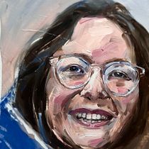 My project for course: Portrait Painting with Oil: Explore Light and Shade. Fine Arts, Painting, and Oil Painting project by Chris De Neef - 12.11.2022
