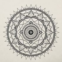 My project for course: The Art of Mandala Drawing: Create Geometric Patterns. Drawing project by kroliczasty - 12.11.2022