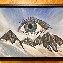 My project for course: Oil Painting: Create Surreal Landscapes. Fine Arts, Painting, and Oil Painting project by karin_in_stockholm - 12.11.2022