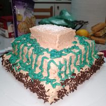 Mi proyecto del curso: Cake design: técnicas decorativas modernas a mi manera. Un progetto di Design e DIY di terceroantonia22 - 11.12.2022