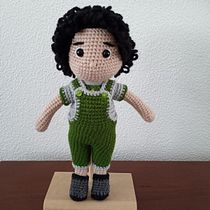 Mi proyecto del curso: Amigurumi: diseño de ropa, pelo y complementos. Un proyecto de Artesanía, Diseño de juguetes, Tejido, Crochet, Amigurumi y Diseño textil de Marcela Montiel R - 11.12.2022