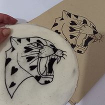 Meu projeto do curso: Tatuagem para principiantes. Tattoo Design project by Dayane Ribeiro - 12.09.2022