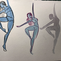 Mi proyecto del curso: Técnicas de ilustración para desbloquear tu creatividad. Projekt z dziedziny Design, Trad, c, jna ilustracja,  Sztuki piękne,  Malarstwo, Kreat, wność, Kreat, wne zabaw, z dziećmi i Sketchbook użytkownika Salva Plaza Jiménez - 29.10.2022
