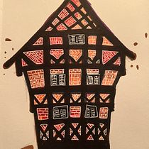 My project for course: Expressive Architectural Sketching with Colored Markers. Sketching, Drawing, Architectural Illustration, Sketchbook & Ink Illustration project by Gemma Shaw - 12.11.2022