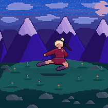 Mi proyecto del curso: Introducción al diseño de personajes en pixel art.. Een project van Ontwerp van personages, Videogames, Pixel art y Videogame-ontwerp van Andrés Vergara Andraes - 13.12.2022