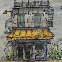 Mi proyecto del curso: Dibujo arquitectónico expresivo con marcadores de colores. Sketching, Drawing, Architectural Illustration, Sketchbook & Ink Illustration project by Juan Briasco - 12.09.2022